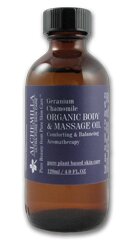 Geranium Chamomile Organic Body & Massage Oil